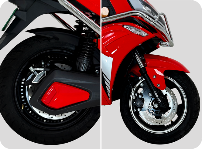 KOMAKI DUAL DISC BRAKE SYSTEM IMAGE