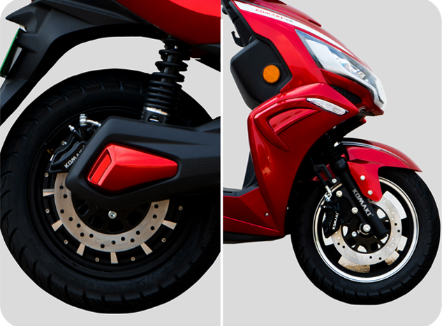 KOMAKI DUAL DISC BRAKE SYSTEM IMAGE