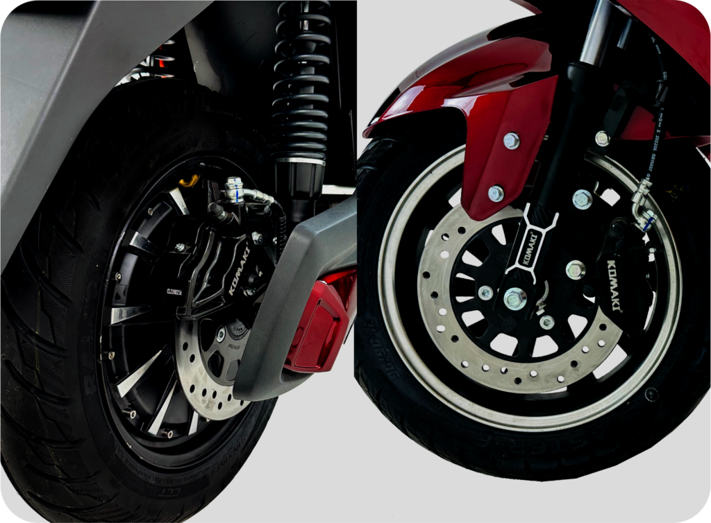 KOMAKI DUAL DISC BRAKE SYSTEM IMAGE