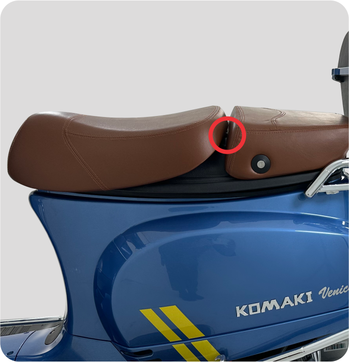 KOMAKI DOUBLE SEAT IMAGE