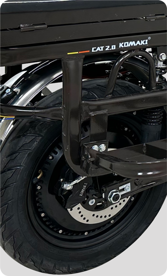 KOMAKI DUAL DISC BRAKE SYSTEM IMAGE